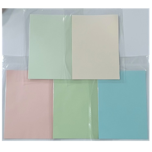 무진지 A4 A3 75g 1권(250매) 스카이블루, 화이트(미색), 핑크, 그린, 로얄 블루