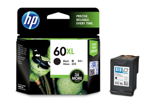 HP INK CC641WA NO.60XL Black DJ D2560/F2410/F2480/F4280 /D410A HP 60XL Black Ink Cartridge