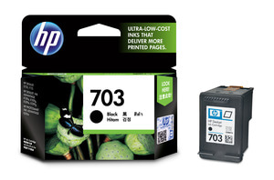 HP INK CD887AA NO.703 Black DJ K109A/K209A/K209G/K510A/D730/F735 All-in-One - HP 703 Black (600Pages)(Advantage)