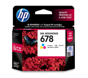 HP INK CZ108AA NO.678 Tri-colour DJ 3515(Advantage)