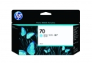 HP 잉크 C9390A NO.70 Z2100/3100/3200/Z5200 라이트사이언 밝은파랑 130ml